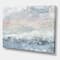 Designart - Gray Abstract Watercolor II - Contemporary Gallery-wrapped Canvas